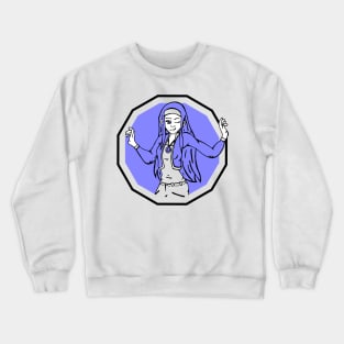 Astro Libra woman Crewneck Sweatshirt